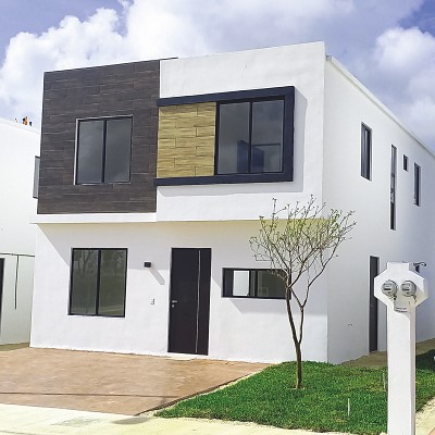 Casas nuevas modelo Acqua en el desarrollo Idilia, Mérida