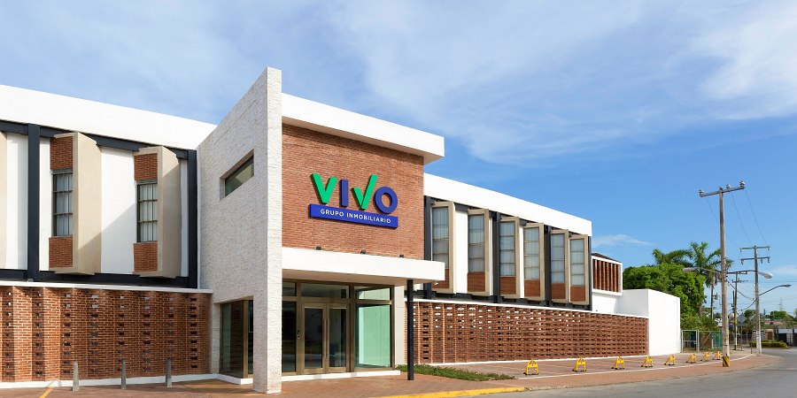 Fachada de la oficina Vivo Grupo Inmobiliario