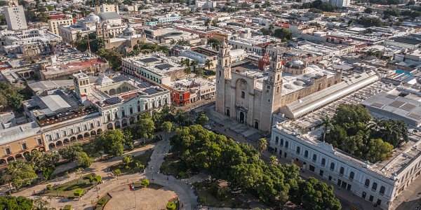 Plaza Grande en Mérida