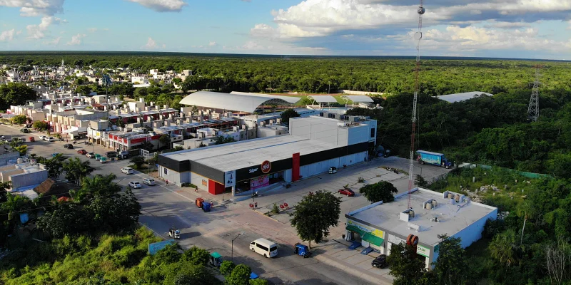 Plaza Puerto Maya en Puerto Aventuras