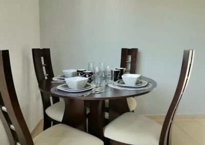 Comedor del departamento Brisa en el desarrollo Villa El Cielo, Villahermosa